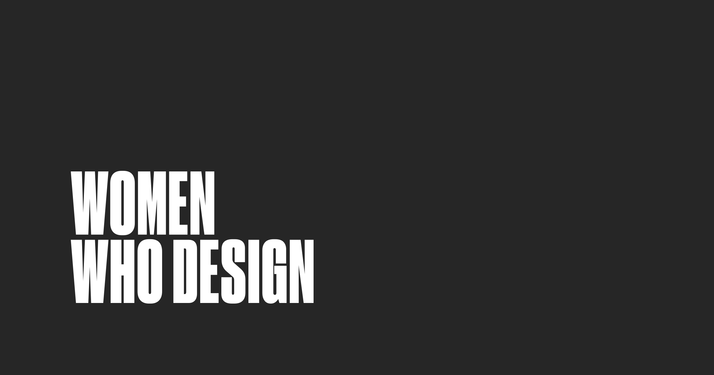 Women Who Design